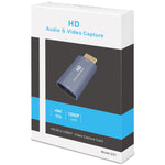 Z51 การ์ดจับภาพวิดีโอ USB ตัวเมียเป็น HDMI ตัวผู้ Z51