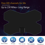 MYC-HDTV050 X Shield เสาอากาศ HDTV 4K 25dB ระยะรับสัญญาณ: 150 ไมล์, MYC-HDTV050