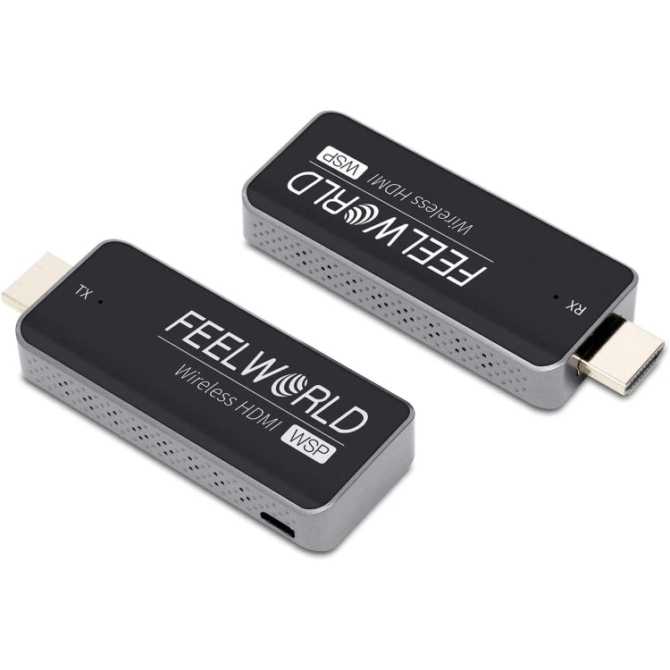 FEELWORLD WSP ชุดขยายสัญญาณส่งและรับ HDMI ไร้สาย 1080P ระยะ 164 ฟุต ชุดส่งและรับ HDMI