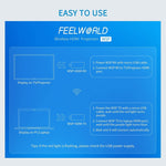 FEELWORLD WSP ชุดขยายสัญญาณส่งและรับ HDMI ไร้สาย 1080P ระยะ 164 ฟุต ชุดส่งและรับ HDMI