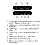 EC293 การ์ดจับภาพวิดีโอ HDMI USB 3.0 4K HD, EC293