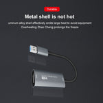 กล่องจับภาพวิดีโอและเสียง Z29 มือหญิง HDMI เป็น USB 2.0 ชาย + เสียง, Z29
