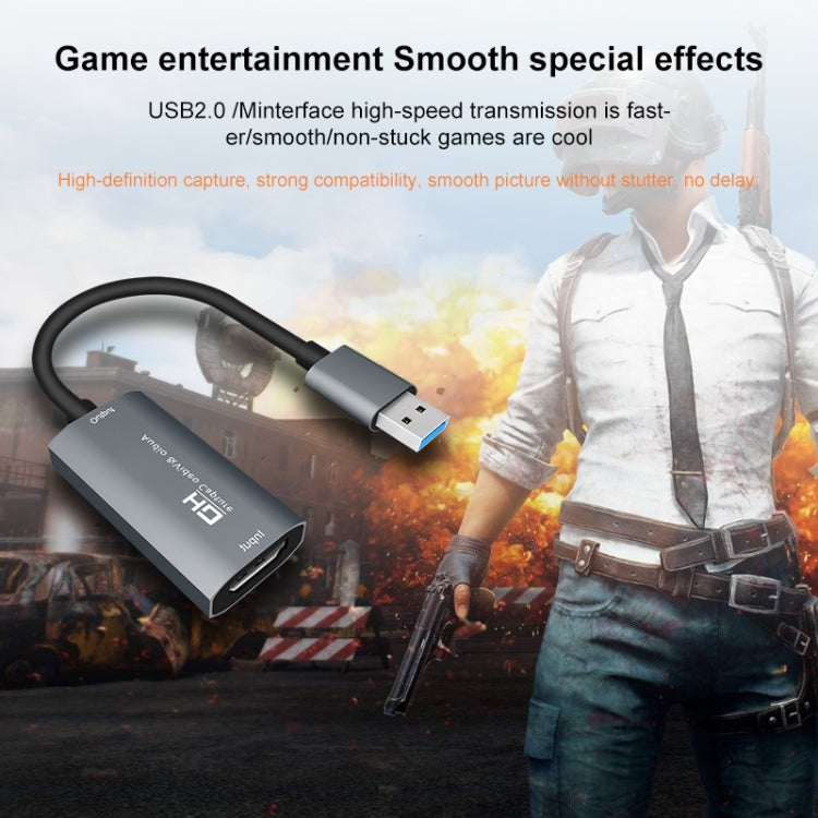 กล่องจับภาพวิดีโอและเสียง Z29 มือหญิง HDMI เป็น USB 2.0 ชาย + เสียง, Z29