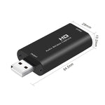กล่องอะแดปเตอร์จับภาพวิดีโอและเสียง Z32 มือหญิง HDMI เป็น HDMI หญิง, Z32