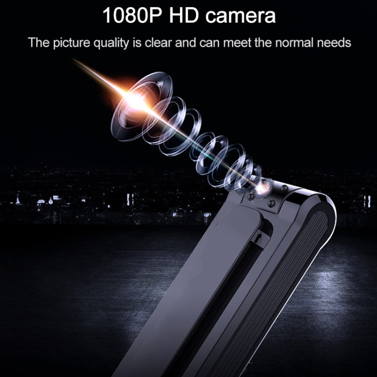 ปากกาบันทึกวิดีโอกล้อง HD 1080P ดีไซน์คลิปหลัง B19 รองรับการตรวจจับการเคลื่อนไหว / มองเห็นในที่มืดด้วยอินฟราเรด / กล้องหมุน 180 องศา / การ์ด TF / OTG