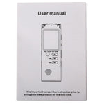 เครื่องบันทึกเสียงพกพา VM113, 8GB, รองรับการเล่นเพลง / LINE-IN และบันทึกโทรศัพท์