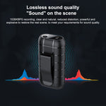 B800 เครื่องบันทึกเสียงคุณภาพสูงแบบคลิปหลัง B800