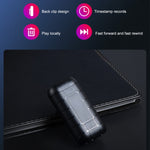 B800 เครื่องบันทึกเสียงคุณภาพสูงแบบคลิปหลัง B800