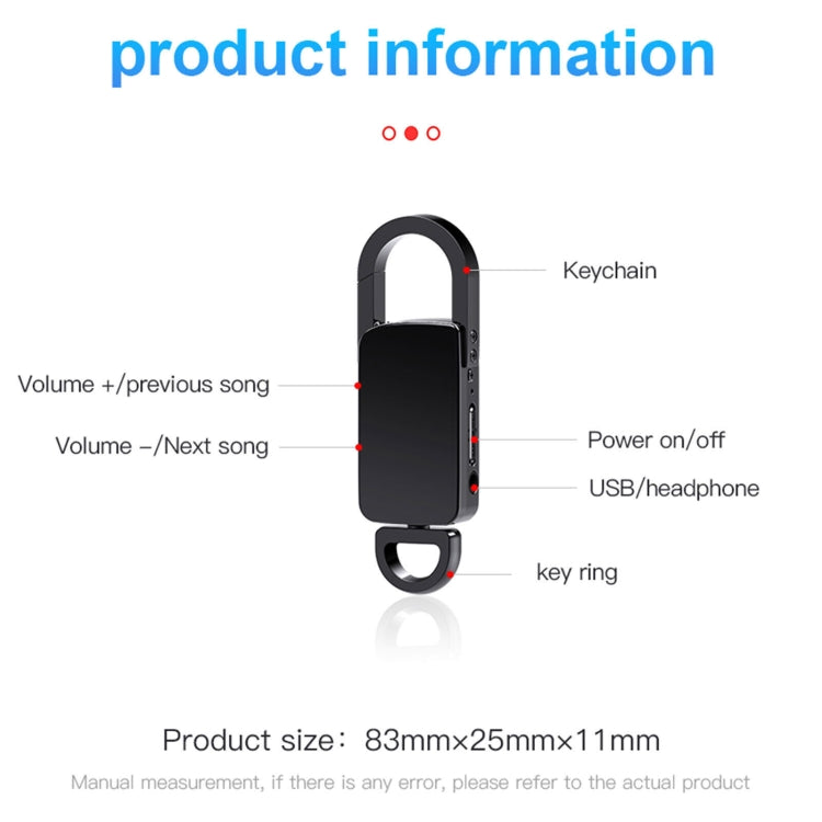 ปากกาบันทึกเสียงพกพา S20 8GB พร้อมระบบลดเสียงรบกวน, 8GB