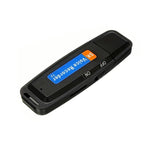 SK001 เครื่องบันทึกเสียง USB แบบพกพาชาร์จได้ ไม่มีหน่วยความจำ