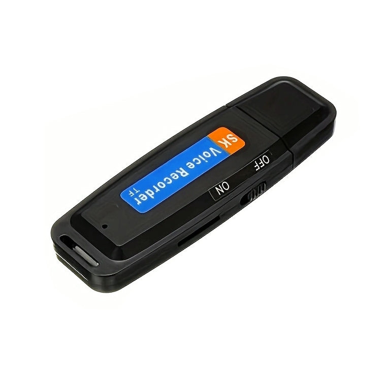 SK001 เครื่องบันทึกเสียง USB แบบพกพาชาร์จได้ ไม่มีหน่วยความจำ