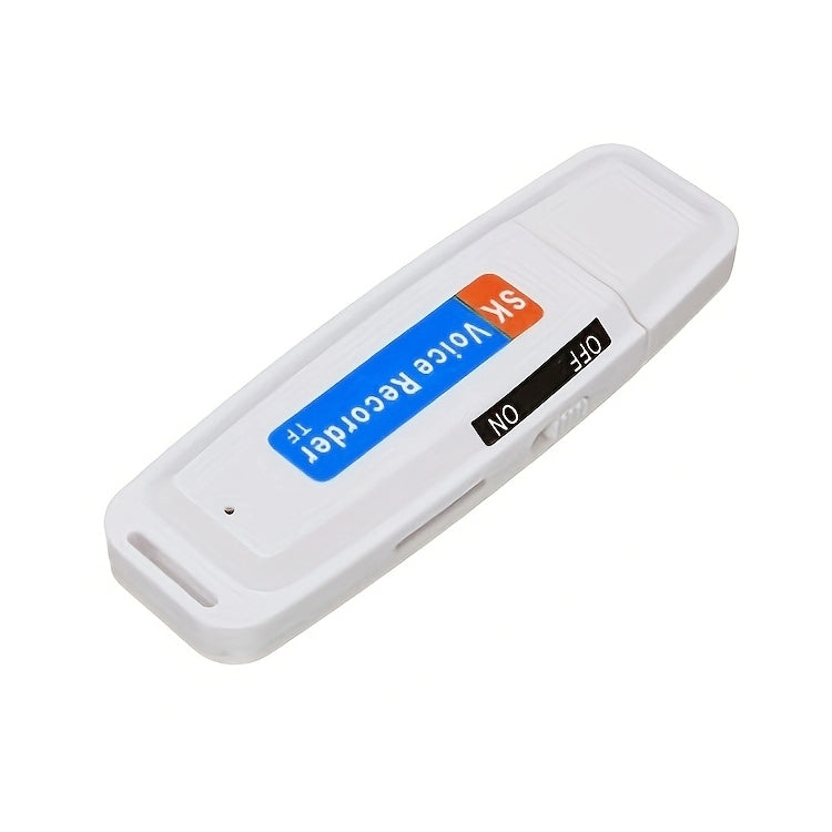 SK001 เครื่องบันทึกเสียง USB แบบพกพาชาร์จได้ ไม่มีหน่วยความจำ