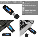 SK001 เครื่องบันทึกเสียง USB แบบพกพาชาร์จได้ ไม่มีหน่วยความจำ