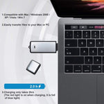 SK858 เครื่องบันทึกเสียงประชุมแบบพกพา USB ชาร์จได้ 8GB