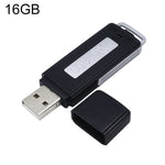 SK868 เครื่องบันทึกเสียง USB แบบพกพาชาร์จได้ 16GB