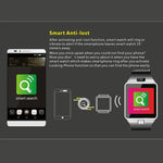 DZ09 สมาร์ทวอทช์โทรศัพท์หน้าจอ 1.56 นิ้ว บลูทูธ 3.0 ระบบ Android 4.1 ขึ้นไป รองรับการโทรบลูทูธ & แจ้งเตือนสายเรียกเข้า & ตรวจวัดการนอนหลับ & เครื่องนับก้าว & แจ้งเตือนนั่งนาน & ปฏิทิน & ข้อความ SMS & เครื่องเล่นเสียงและวิดีโอ & ฟังก์ชันป้องกันการสูญหาย