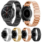 สายสแตนเลสสตีลสำหรับ Samsung Gear S3 22 มม.