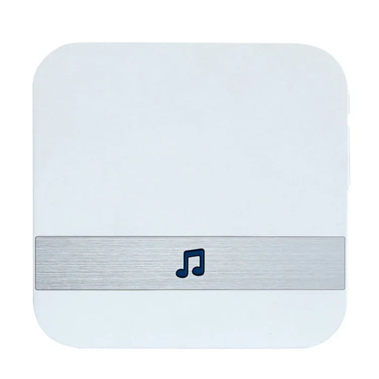B10 เครื่องรับสัญญาณกริ่งประตู 52 เสียง 110dB ประหยัดพลังงาน เครื่องมือประตูบ้าน ปลั๊ก EU, AC 90-260V, B10 สีขาว ปลั๊ก EU