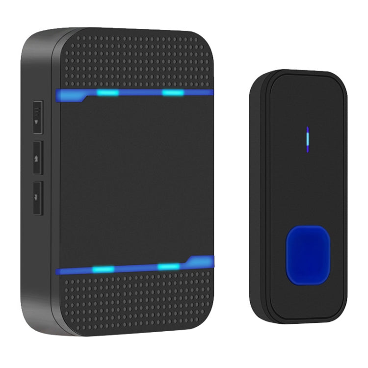 N15K-1T1-B กริ่งประตูไร้สาย IP55 กันน้ำ 110dB ประหยัดพลังงาน WiFi พร้อมไฟกลางคืน, เพลงให้เลือก 53 เพลง, ระยะรับสัญญาณ: 300ม., N15K-1T1-B สีขาว, N15K-1T1-B สีดำ