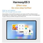 HarmonyOS 3 Qualcomm Snapdragon 888 Octa Core รองรับ WiFi คู่ / BT / GPS ไม่รองรับ Google Play GOT-AL09 8GB+256GB