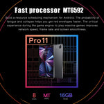 โทรศัพท์ Android 7.0 MT6592 Octa Core รองรับซิมคู่, WiFi, บลูทูธ, GPS, 2GB+16GB