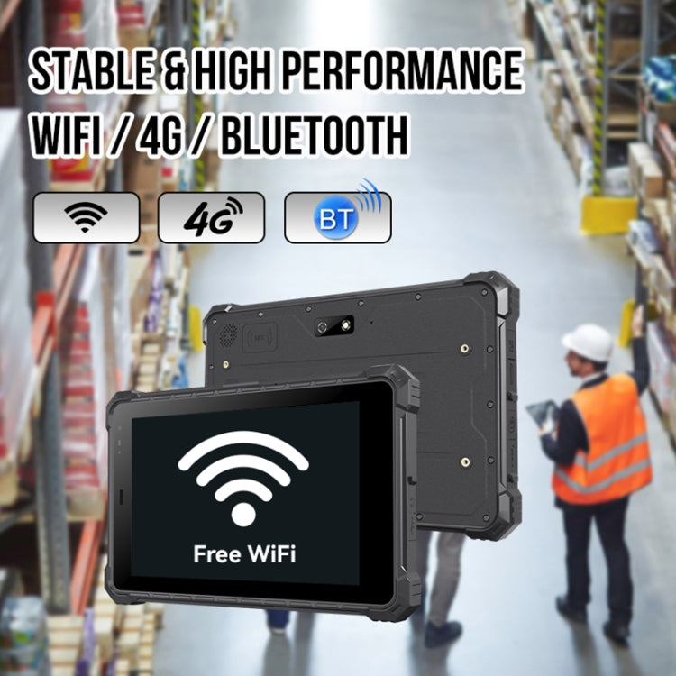 กันน้ำ IP68 กันกระแทก กันฝุ่น, Android 10.0 MT6771 Octa Core, รองรับ GPS/WiFi/BT/NFC, ปลั๊ก UK, 8 นิ้ว 4GB+64GB