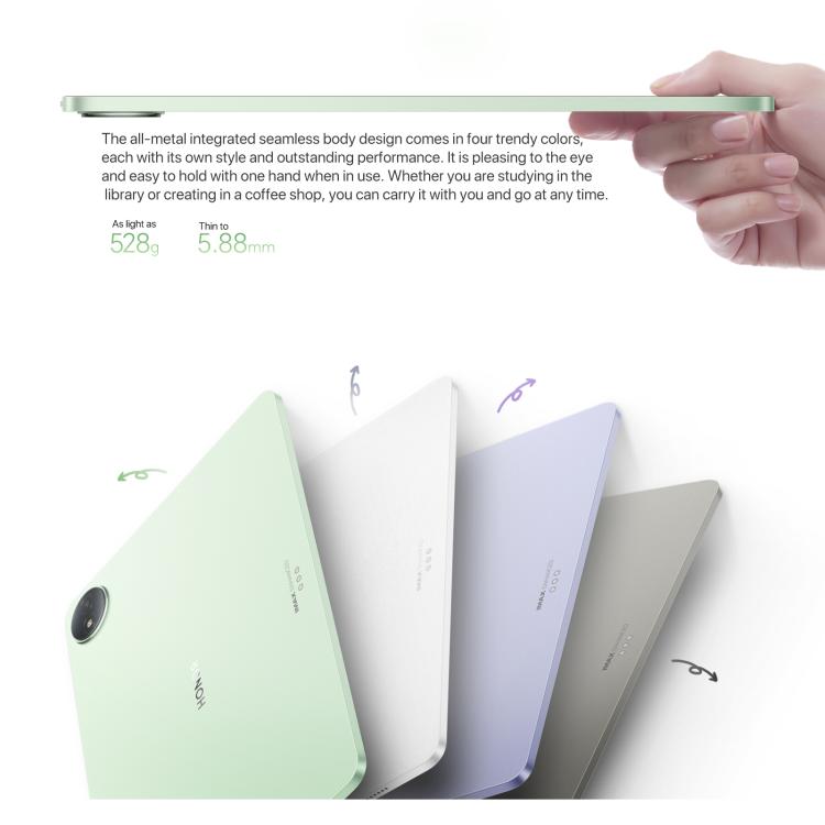 แท็บเล็ต Honor MagicPad3 ขนาด 12.5 นิ้ว WiFi, 12GB+256GB MagicOS 9.0.1 Qualcomm Snapdragon 8 Gen3 Octa Core, 12GB+256GB