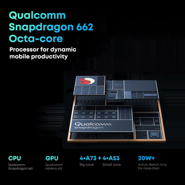 ไม่มีคีย์บอร์ด, Android 11, Qualcomm Snapdragon 662 Octa Core สูงสุด 2.0GHz, รองรับซิมคู่ & บลูทูธ & WiFi & การ์ด TF (ดำ+น้ำเงิน), HiPad Pro 8GB+128GB