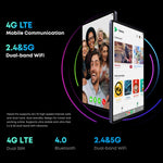 ไม่มีคีย์บอร์ด, Android 11, Qualcomm Snapdragon 662 Octa Core สูงสุด 2.0GHz, รองรับซิมคู่ & บลูทูธ & WiFi & การ์ด TF (ดำ+น้ำเงิน), HiPad Pro 8GB+128GB