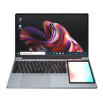 UNIWA ULAP Q15ZR แล็ปท็อป, 8GB+512GB, หน้าจอคู่ 15.6 นิ้ว และ 7 นิ้ว Windows 11 Intel Alder Lake N100 Octa Core, ปลั๊ก AU, 8GB+512GB