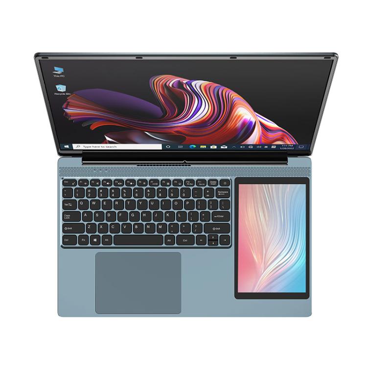 UNIWA ULAP Q15ZR แล็ปท็อป, 8GB+512GB, หน้าจอคู่ 15.6 นิ้ว และ 7 นิ้ว Windows 11 Intel Alder Lake N100 Octa Core, ปลั๊ก AU, 8GB+512GB