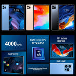 Android 10.0 MTK6750 Octa Core 1.8GHz, ซิมคู่, รองรับ GPS, OTG, WiFi, BT, 4GB+64GB, MTK6750 4GB+64GB