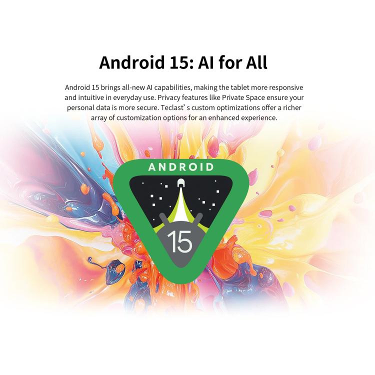 แท็บเล็ต Teclast P50 Mini WiFi, 4GB+128GB, 8.7 นิ้ว Android 15 Unisoc T606 Octa Core, P50 Mini