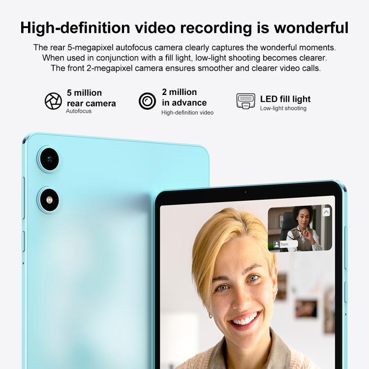 แท็บเล็ต Teclast P50 Mini WiFi, 4GB+128GB, 8.7 นิ้ว Android 15 Unisoc T606 Octa Core, P50 Mini