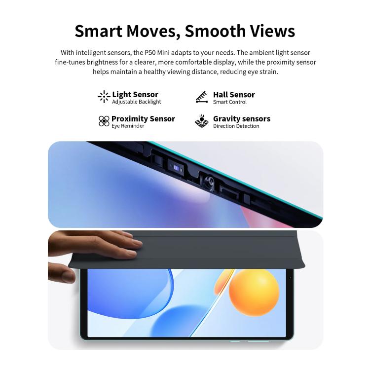 แท็บเล็ต Teclast P50 Mini WiFi, 4GB+128GB, 8.7 นิ้ว Android 15 Unisoc T606 Octa Core, P50 Mini