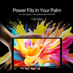แท็บเล็ต Teclast T50 Mini 4G LTE, 8GB+128GB, 8.7 นิ้ว Android 15 MediaTek Helio G99 Octa Core, รองรับซิมคู่, T50 Mini