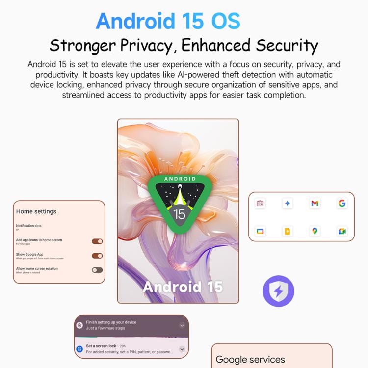 แท็บเล็ตสำหรับเด็ก Ulefone Tab A10 Pro, 6GB+128GB, หน้าจอ 8.68 นิ้ว Android 15 MediaTek Helio G91 Octa Core 4G Network, ปลั๊ก EU