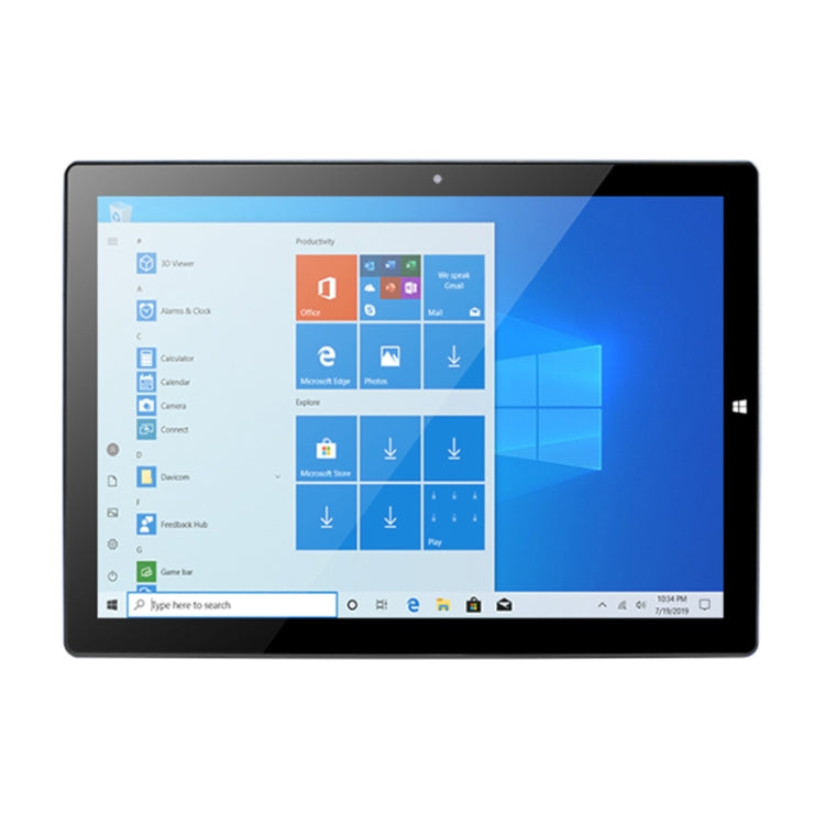 ระบบ Windows 10, Intel Gemini Lake N4120 Quad Core ความเร็วสูงสุด 2.6GHz, พร้อมคีย์บอร์ดและปากกาสไตลัส, รองรับ WiFi สองย่านความถี่, Bluetooth, การ์ด TF และ HDMI, ปลั๊กสหรัฐอเมริกา, W10 พร้อมคีย์บอร์ดและปากกาสไตลัส