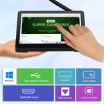 พีซีมินิออลอินวัน PiPo X9S ขนาด 9.0 นิ้ว, 4GB+64GB, Windows 10 Intel Celeron J4105 Quad Core, ปลั๊กสหรัฐอเมริกา, 4GB+64GB
