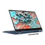 Windows 10 Professional Edition, Intel Core i5-1135G7 Quad Core ความเร็วสูงสุด 4.2GHz, รองรับ WiFi 6, บลูทูธ และ HDMI, ปลั๊กสหรัฐอเมริกา (สีน้ำเงิน), Yoga 1JCD Core i5