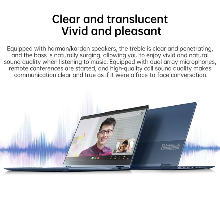 Windows 10 Professional Edition, Intel Core i5-1135G7 Quad Core ความเร็วสูงสุด 4.2GHz, รองรับ WiFi 6, บลูทูธ และ HDMI, ปลั๊กสหรัฐอเมริกา (สีน้ำเงิน), Yoga 1JCD Core i5