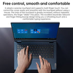 Windows 10 Professional Edition, Intel Core i5-1135G7 Quad Core ความเร็วสูงสุด 4.2GHz, รองรับ WiFi 6, บลูทูธ และ HDMI, ปลั๊กสหรัฐอเมริกา (สีน้ำเงิน), Yoga 1JCD Core i5