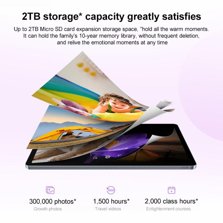 แท็บเล็ต Lenovo Xiaoxin Pad 11 นิ้ว 2025 5G, 8GB+256GB, Android 15, MediaTek Dimensity 6300 Octa Core, ปลั๊ก US, 8GB+256GB 5G