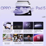 OPPO Pad 5 แท็บเล็ตพีซี 12.1 นิ้ว, 8GB+256GB, ColorOS 16.0 MediaTek Dimensity 9400+ Octa Core, 8GB+256GB
