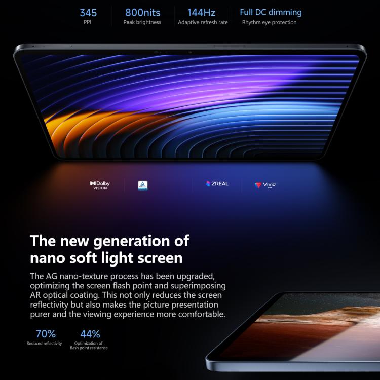 Xiaomi Pad 8 ขนาด 11.2 นิ้ว, 8GB+256GB, HyperOS 3 Qualcomm Snapdragon 8s Gen4 Octa Core, 8GB+256GB