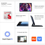 Xiaomi Pad 7 11.2 นิ้ว, 8GB+256GB, HyperOS 2 Qualcomm Snapdragon 7+ Gen3 Octa Core, 8GB+256GB