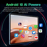 แท็บเล็ต PC BDF P70 10.1 นิ้ว 4G LTE, 4GB+64GB, Android 10 MTK6750 Octa Core, รองรับซิมคู่, ปลั๊ก EU, 6GB+128GB, ปลั๊ก EU