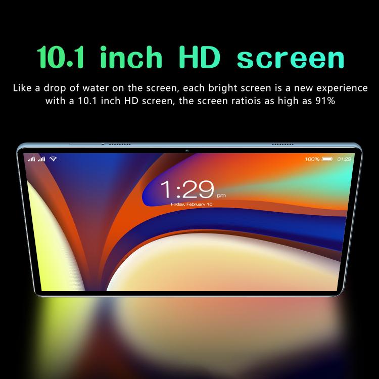 แท็บเล็ต PC BDF P70 10.1 นิ้ว 4G LTE, 6GB+128GB, Android 10 MTK6750 Octa Core, รองรับซิมคู่, ปลั๊ก US, 8GB+256GB, ปลั๊ก US