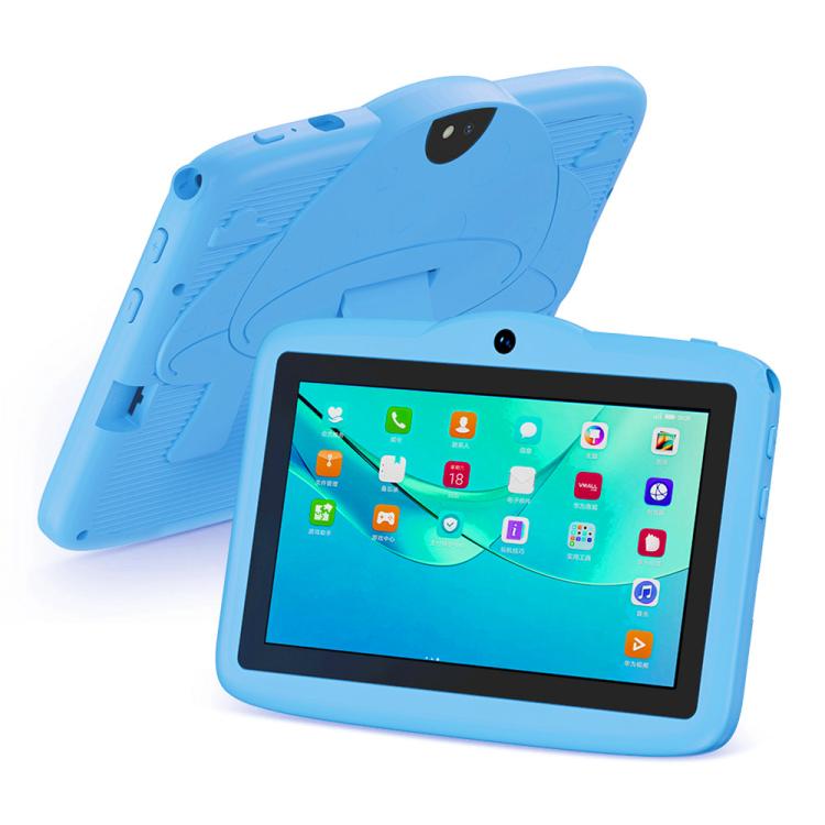 แท็บเล็ตพีซีสำหรับเด็ก BDF ขนาด 7 นิ้ว WiFi พร้อมเคสซิลิโคนลายเห็ด, 1GB+16GB, Android 8.1 MTK6735 Quad Core CPU, ปลั๊ก US, 3GB+32GB