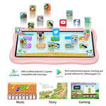 แท็บเล็ตสำหรับเด็ก BDF ขนาด 7 นิ้ว WiFi พร้อมเคสซิลิโคนรูปนักบินอวกาศ, 2GB+32GB, Android 8.1 MTK6735 Quad Core CPU, ปลั๊กสหรัฐอเมริกา, 4GB+64GB